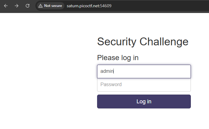 Login Page